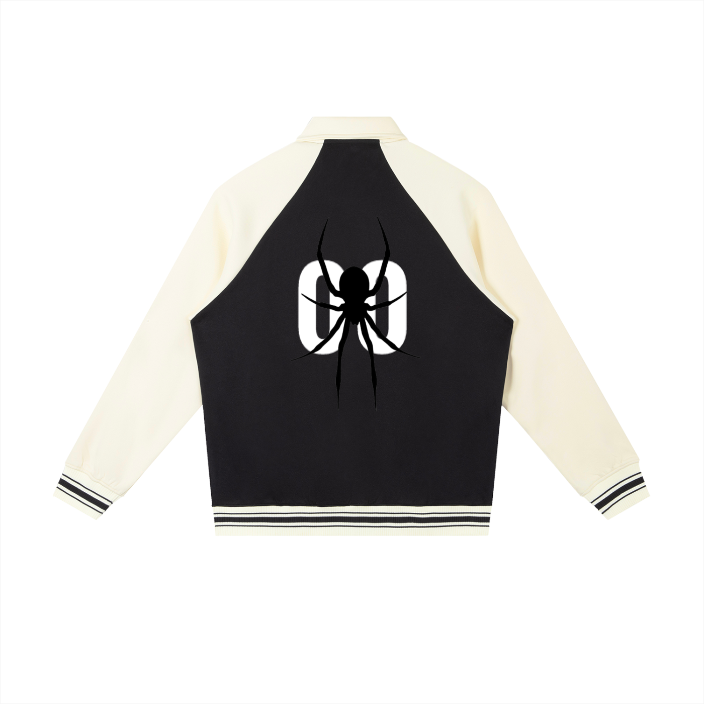 STARI Contrast Raglan Sleeve Baseball Jacket