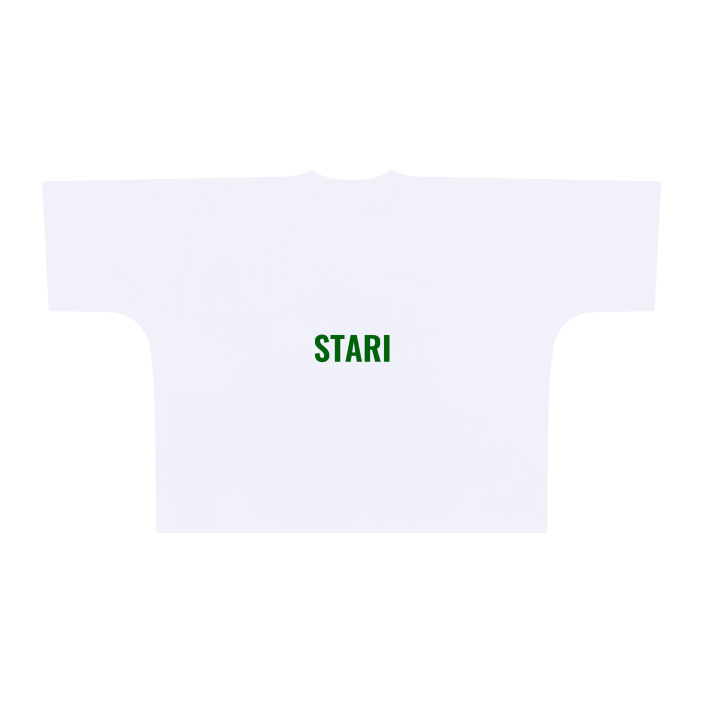 STARI Oversized One-Piece Boxy T-Shirt GREEN