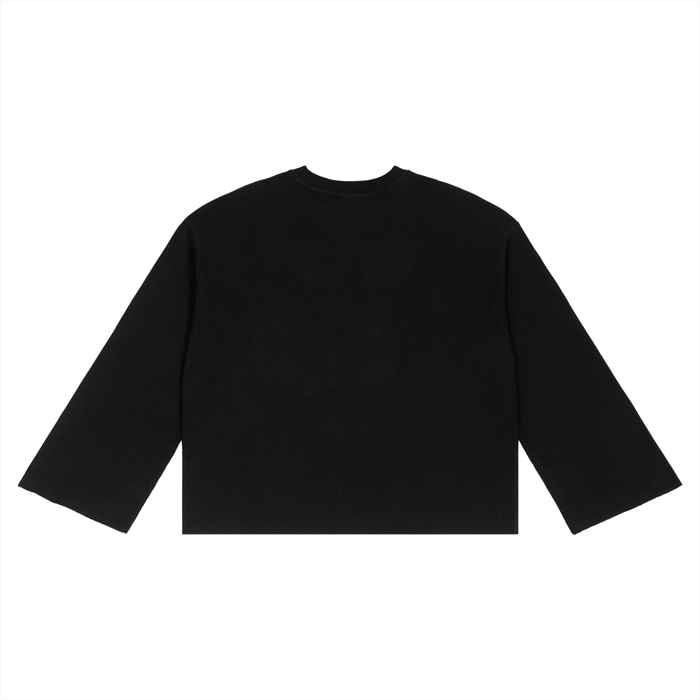 (BLANK) Unisex Waffle Raw Edge T-Shirt