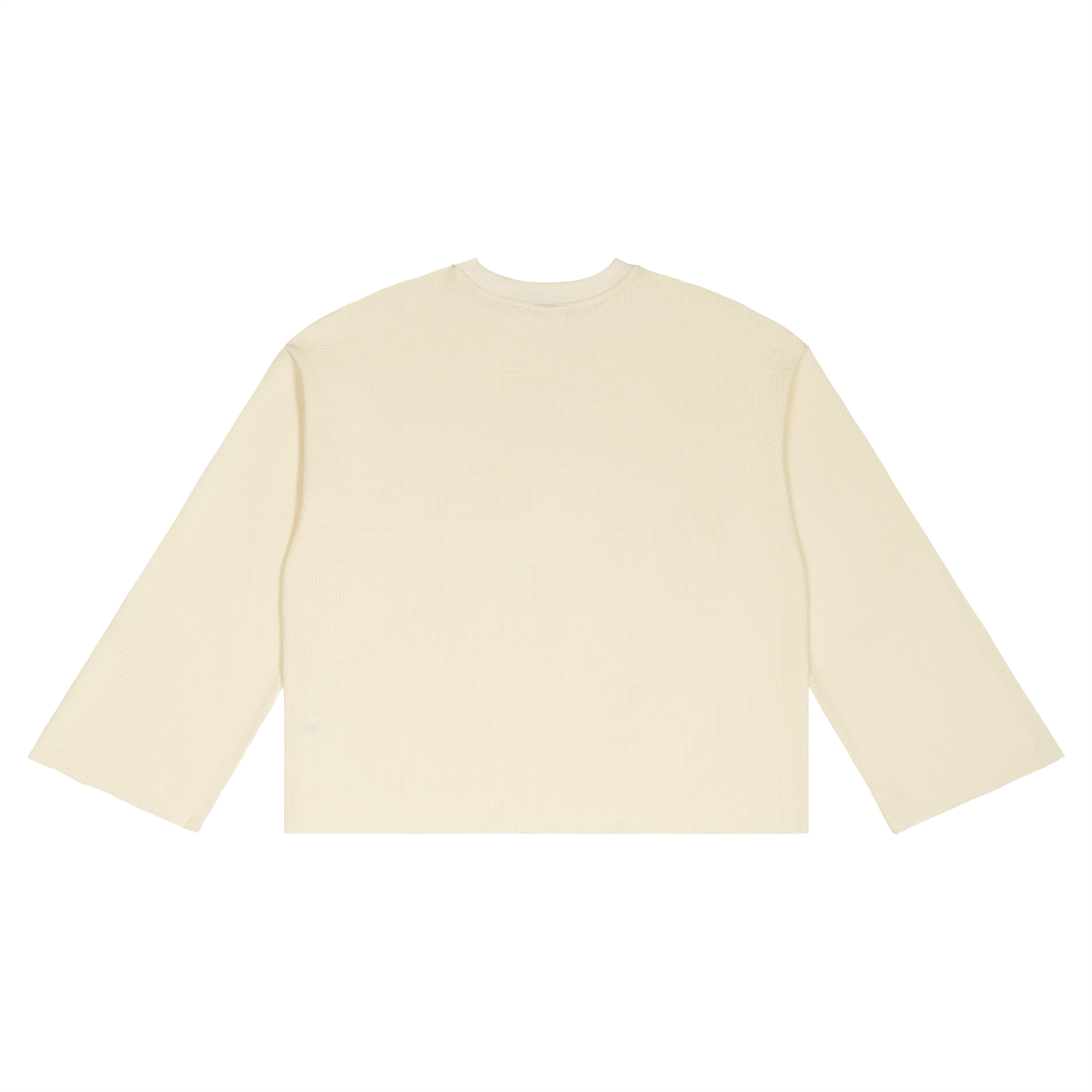 (BLANK) Unisex Waffle Raw Edge T-Shirt