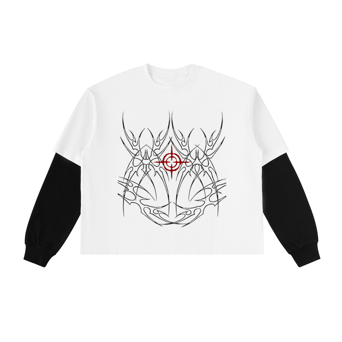 CROSSHAIR DOUBLE SLEEVED TEE