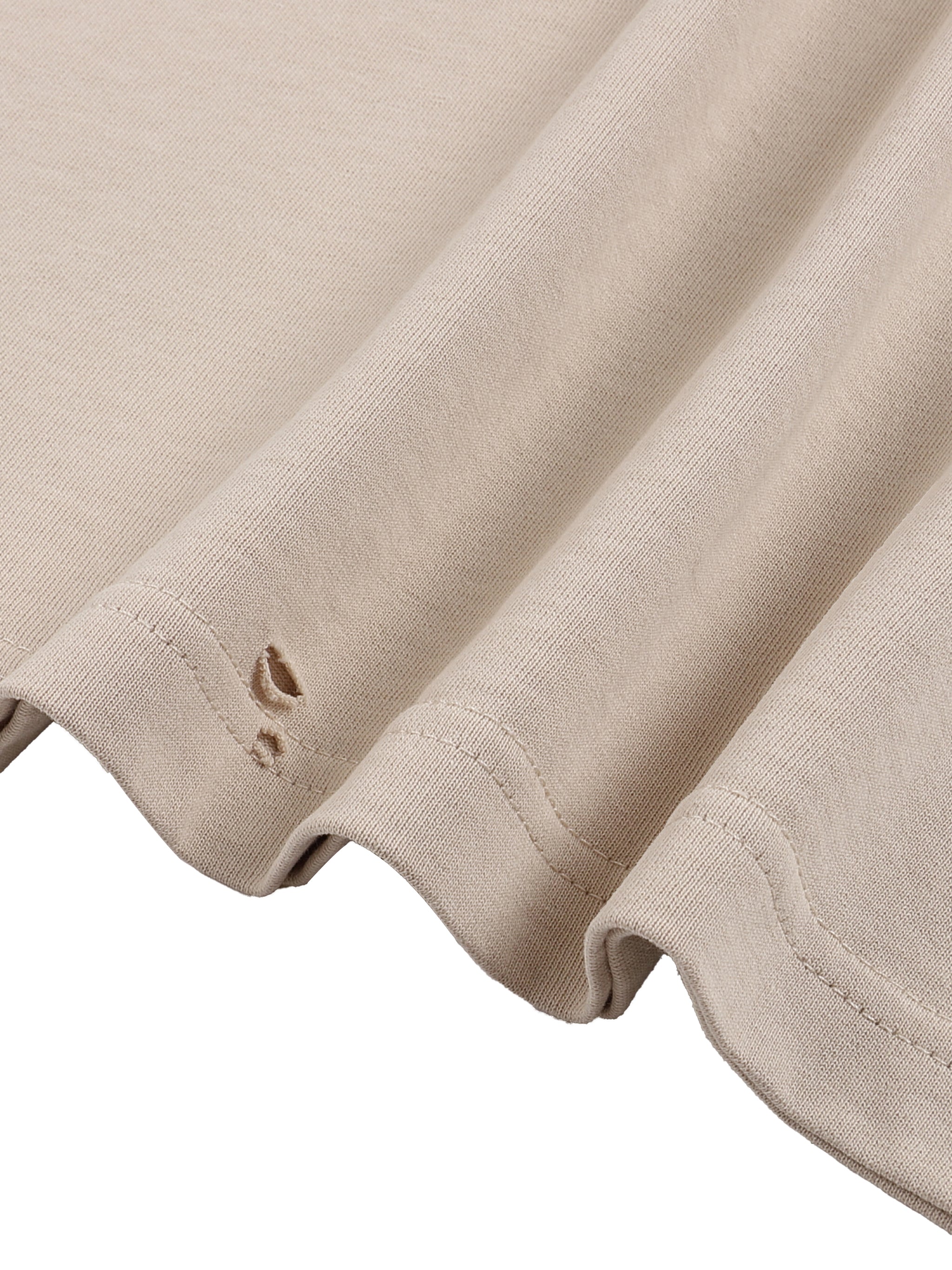 STARI STRETCHED Classic Frayed Boxy Tee